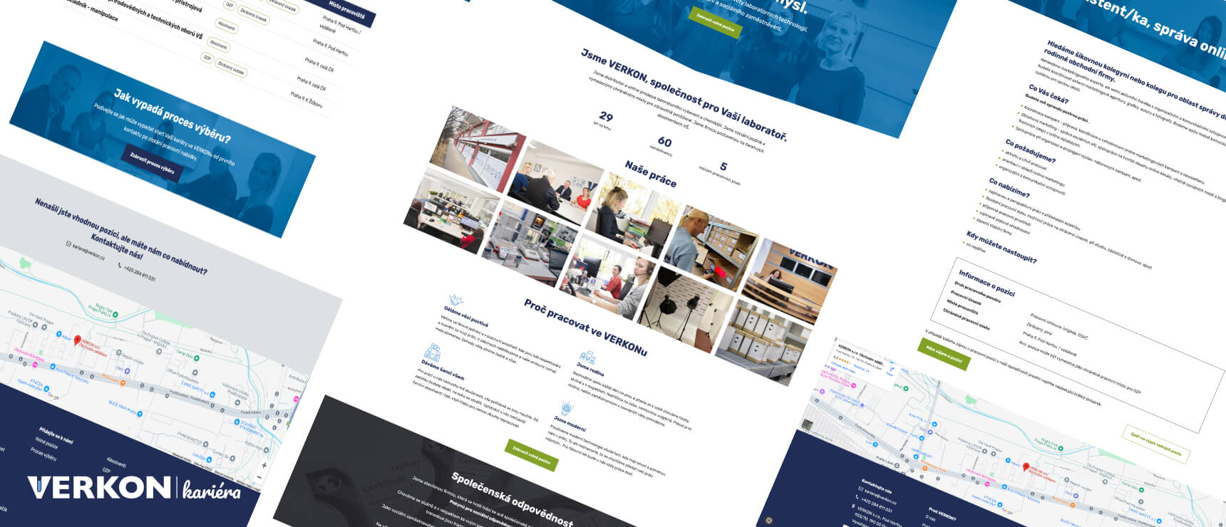 VERKON kariérní web